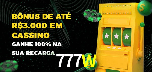 777W melhor bônus de depósito